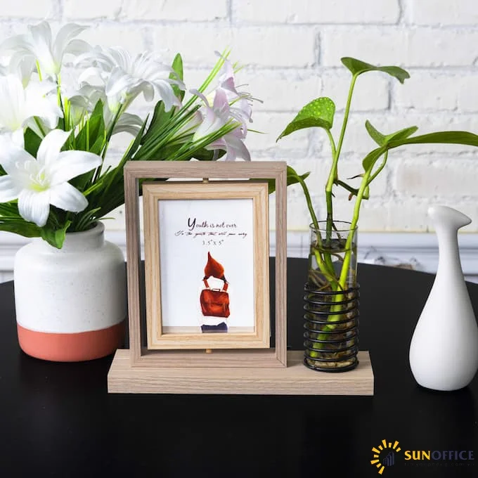Khung ảnh để bàn làm việc đem lại nhiều nguồn hứng khởi
